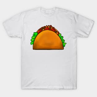 Tacos Fiesta Cinco De Mayo taco themed T-Shirt